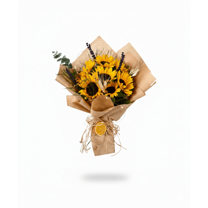 7 ayçiçeği buketi