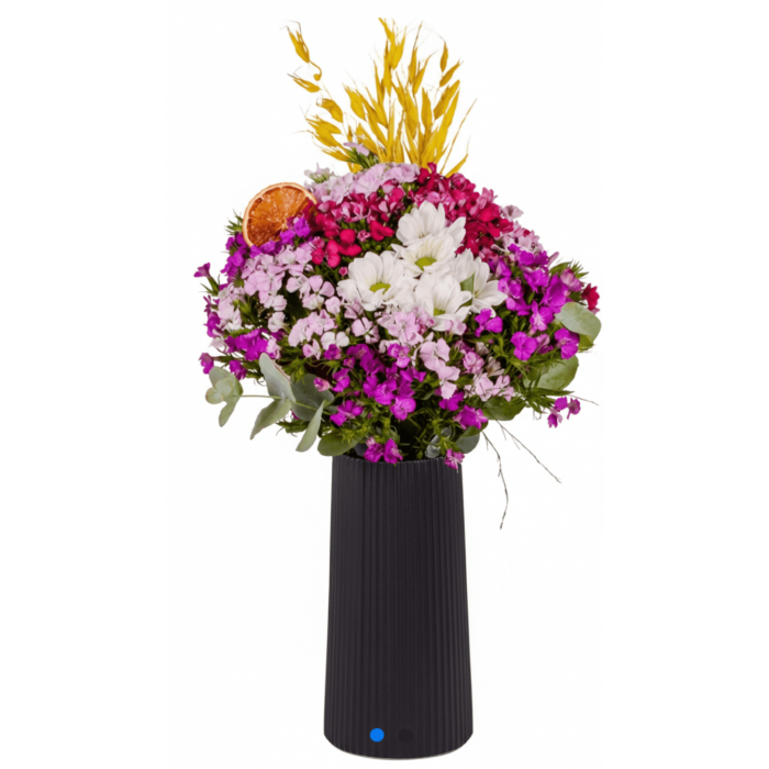 hüsnüyusuf siyah plastik vazoda